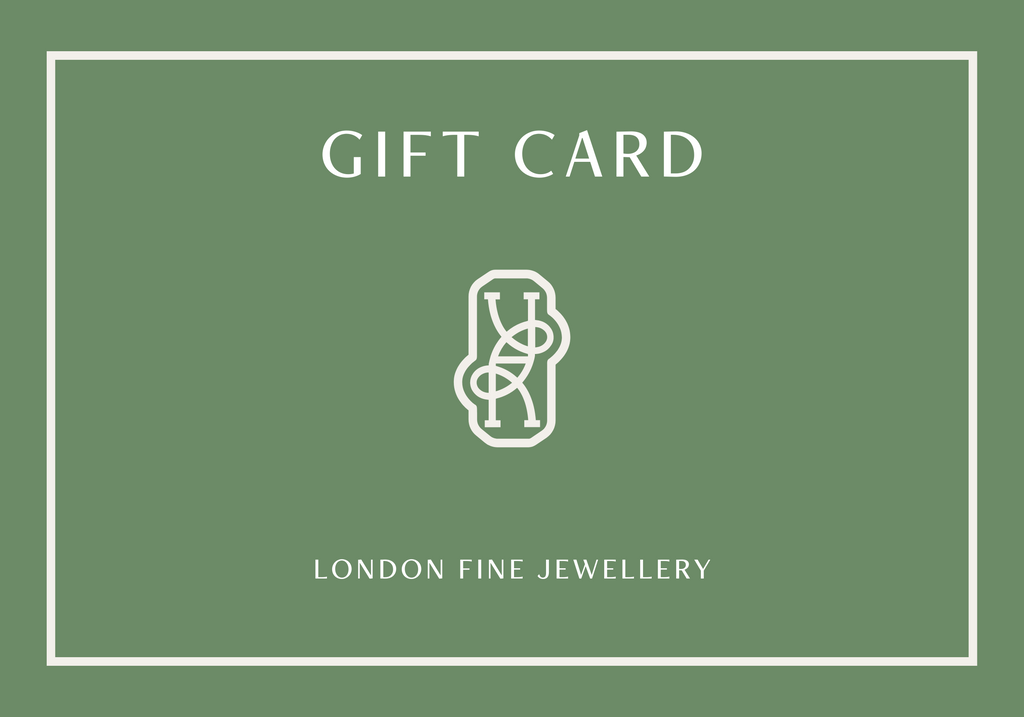 Bespoke fine jewellery gift voucher card london